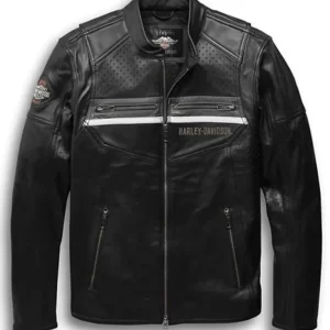 Harley Davidson Men’s Llano Perforated Jacket