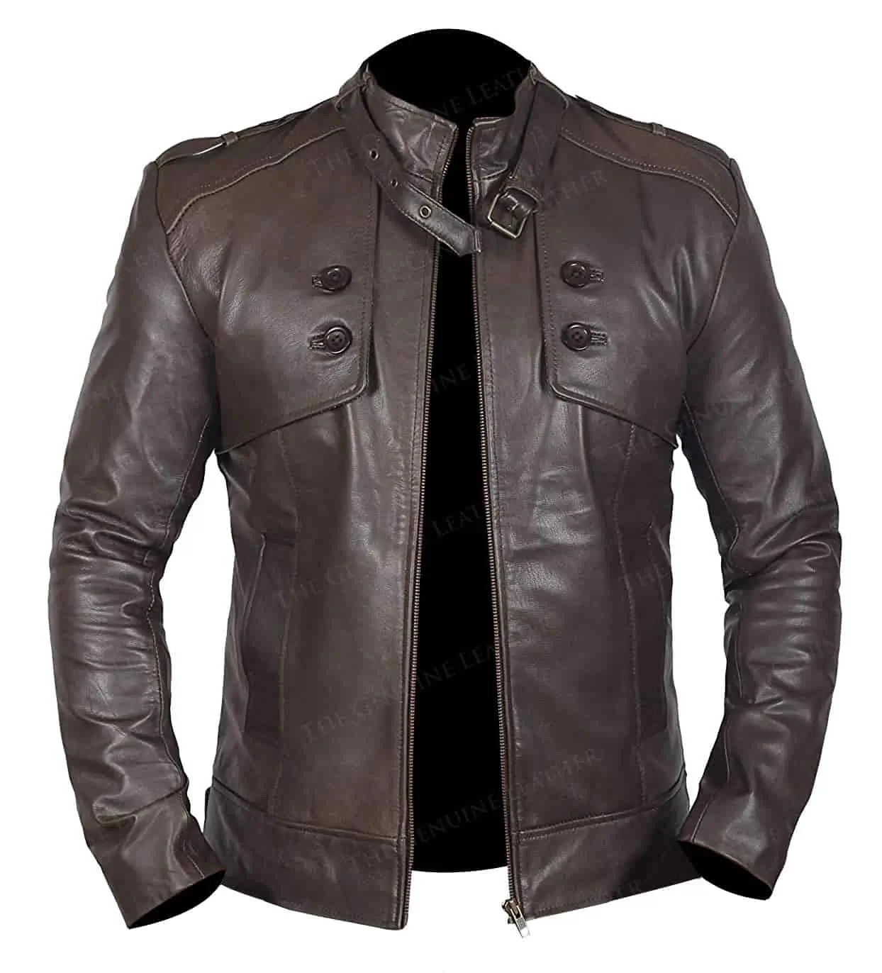 Brown Motorcycle Jacket || Motorcycle Jacket