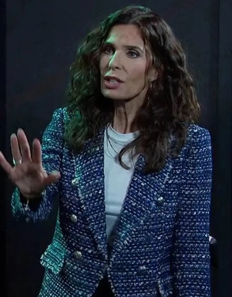 Days of Our Lives 2023 Kristian Alfonso Tweed Blazer