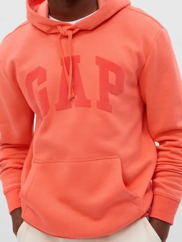 Project Gap Vintage Soft Gap Logo Orange Hoodie