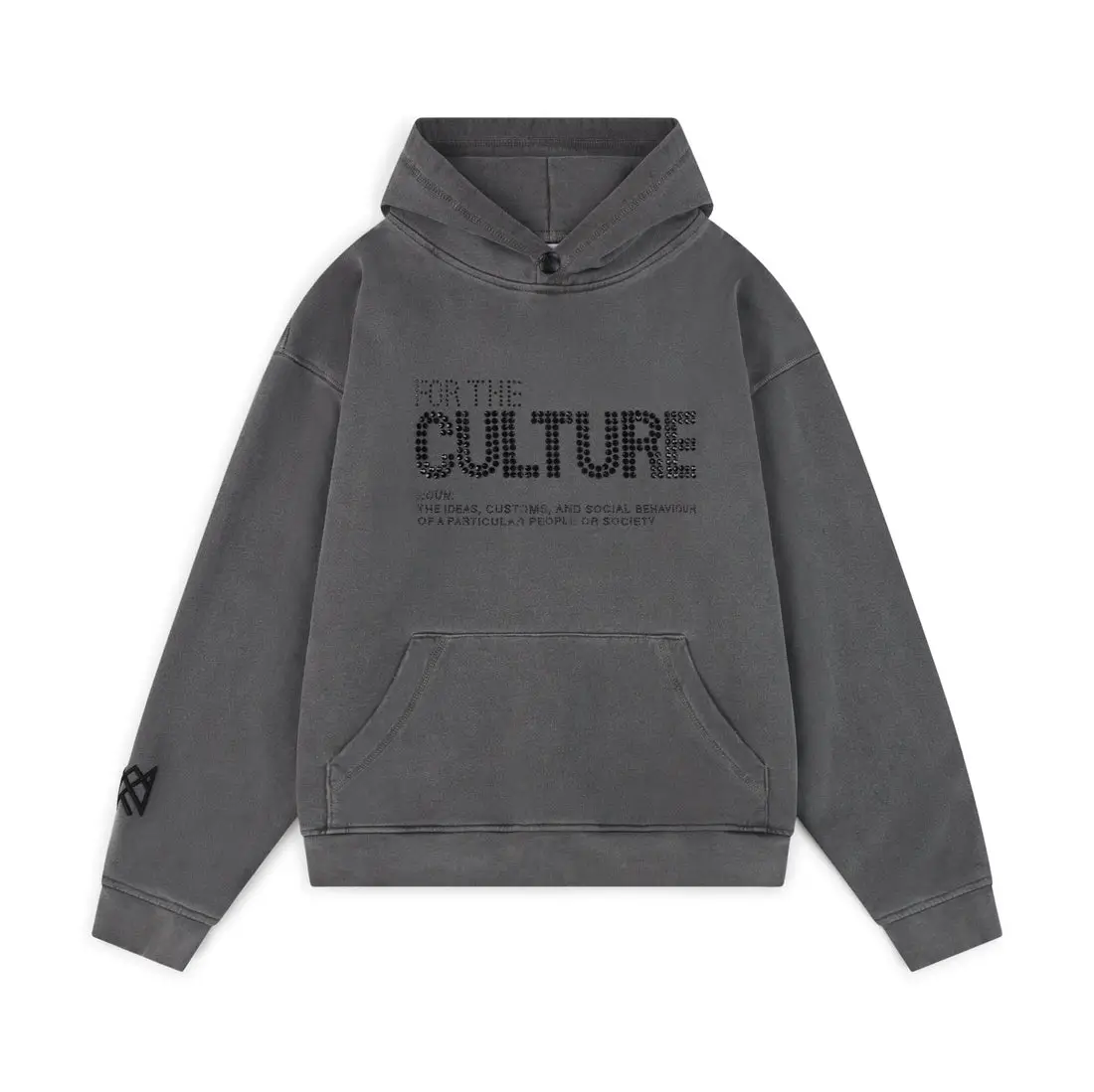 For The Culture Crystal gray Hoodie