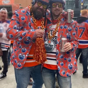Men’s Oilers Blazer Jacket