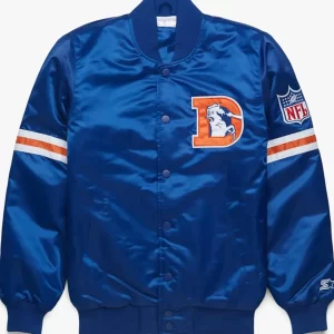 RoyalBlueStarterOhioDenverBroncosVarsityJacketFront