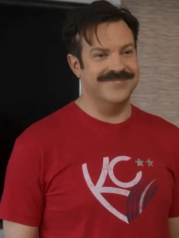 Ted Lasso S03 Jason Sudeikis Red T-Shirt