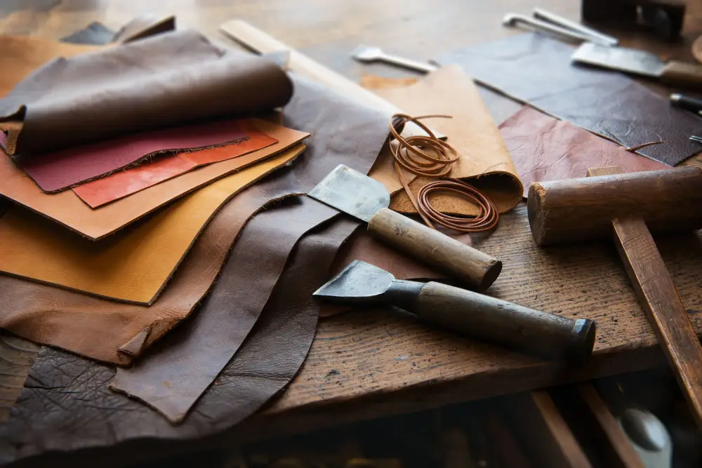 Leather making