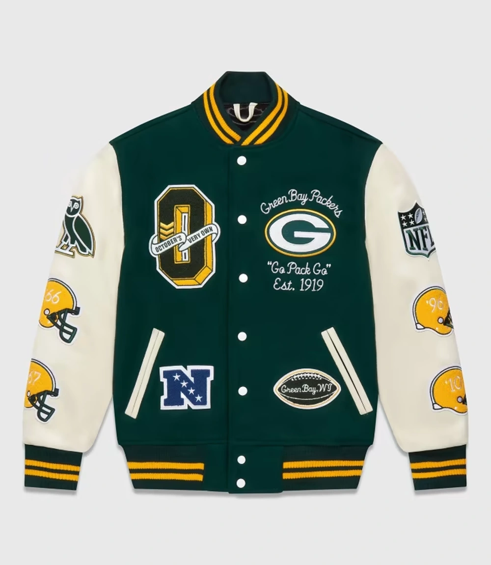 OVO Nfl Green Bay Packers Jacket