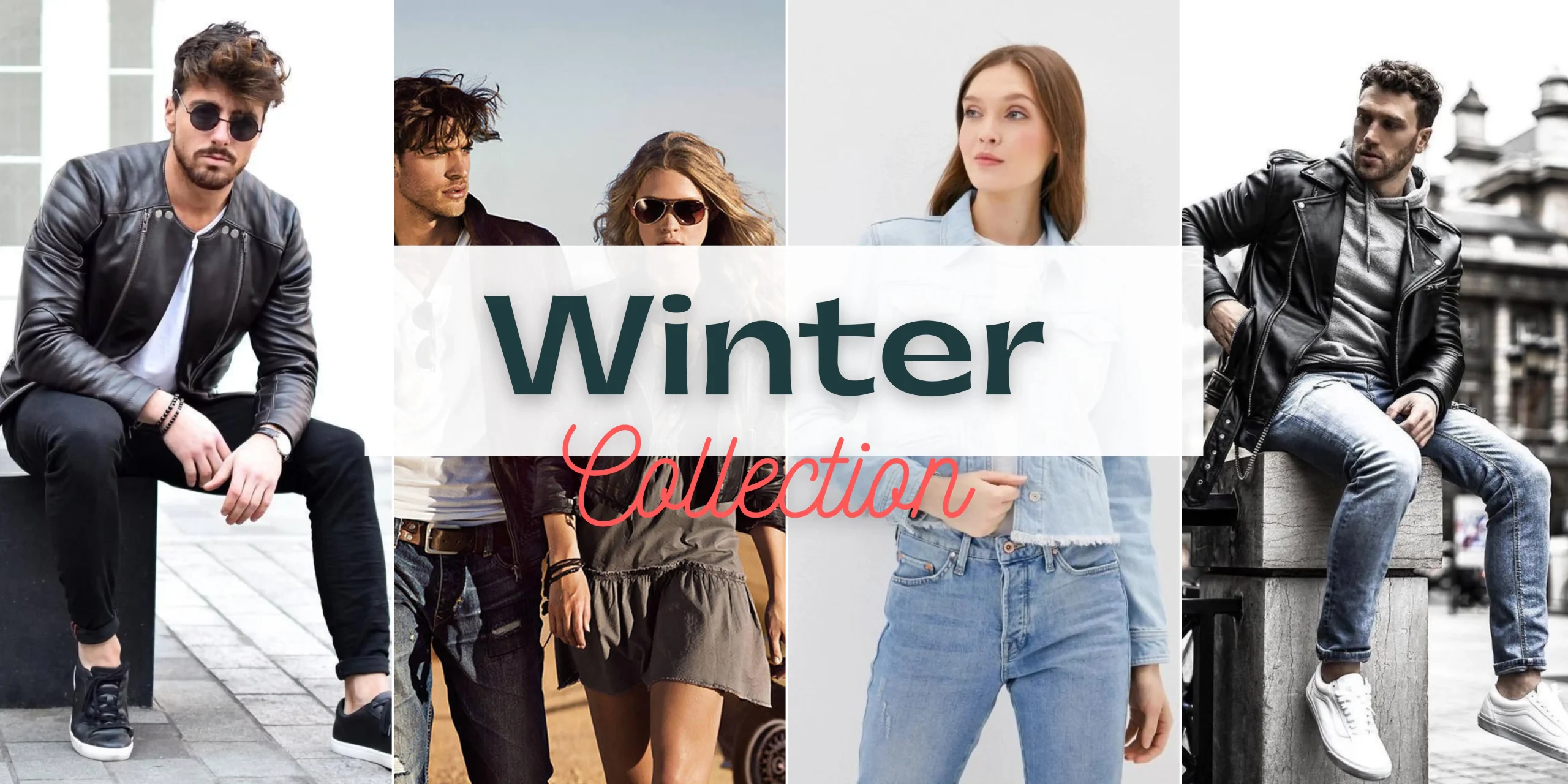 Pink and Blue Modern Fashion Banner